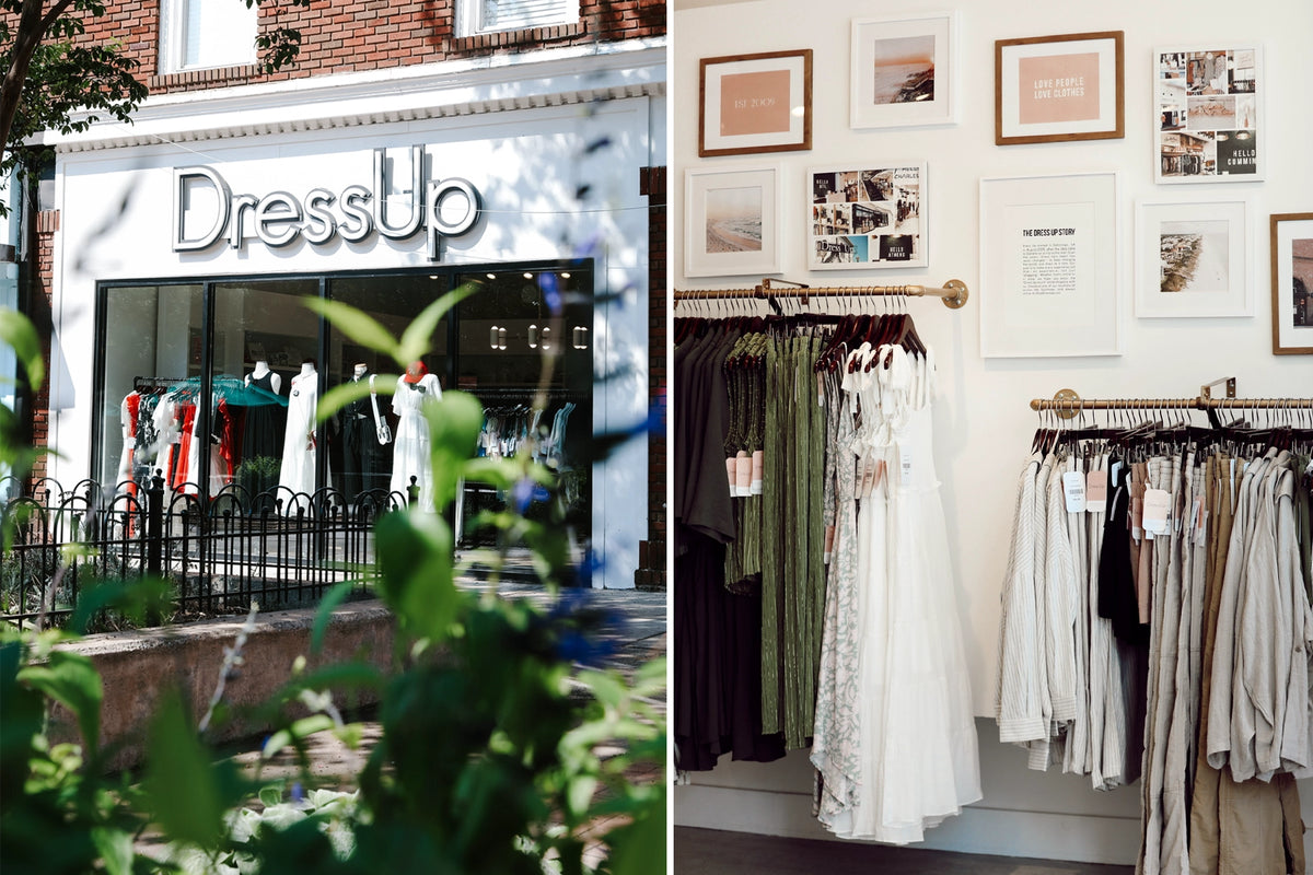photo of our downtown athens store and our Destin store