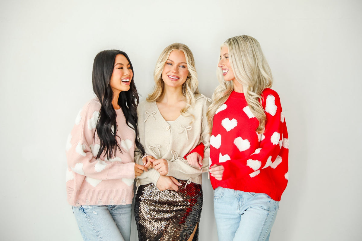 heart sweater