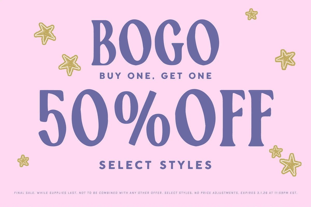 BOGO 50% OFF Select Styles — Your Weekend Wardrobe Just Got Better