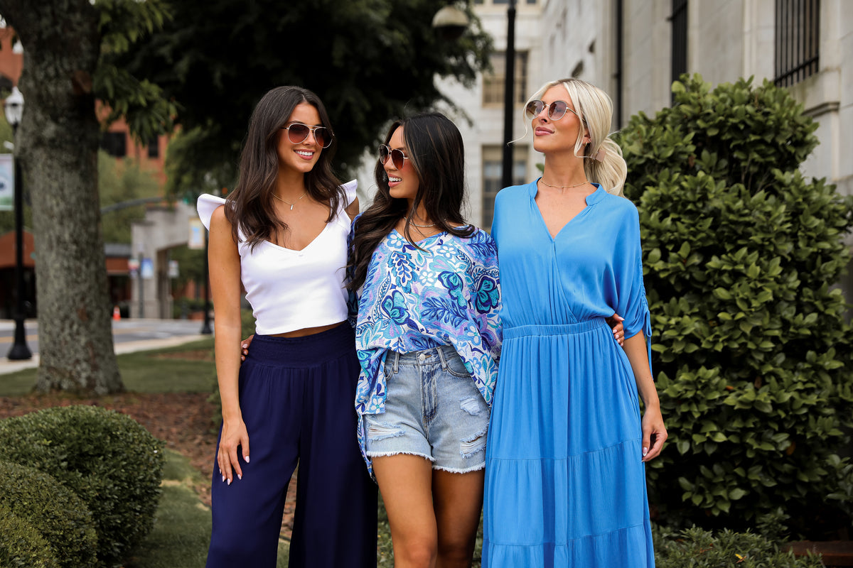 models wearing cute summer outfits