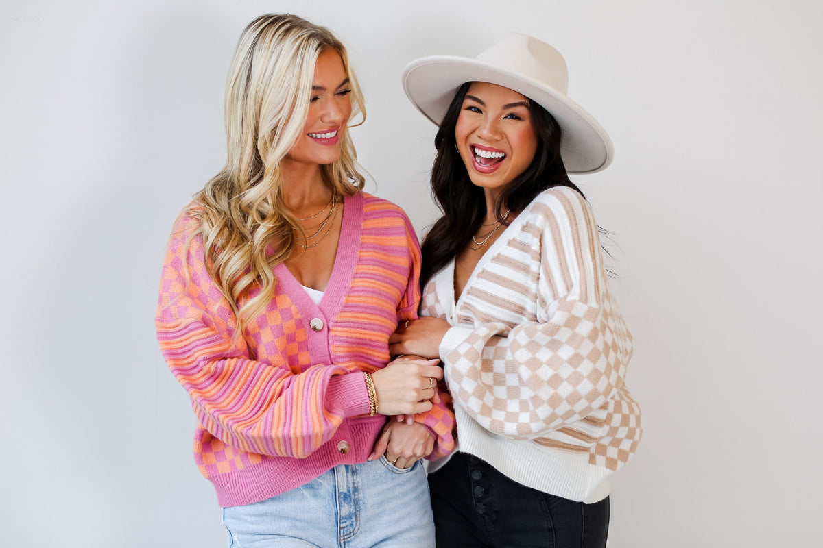 models wearing cozy fall sweaters.  Cute Sweaters For Women. online boutique