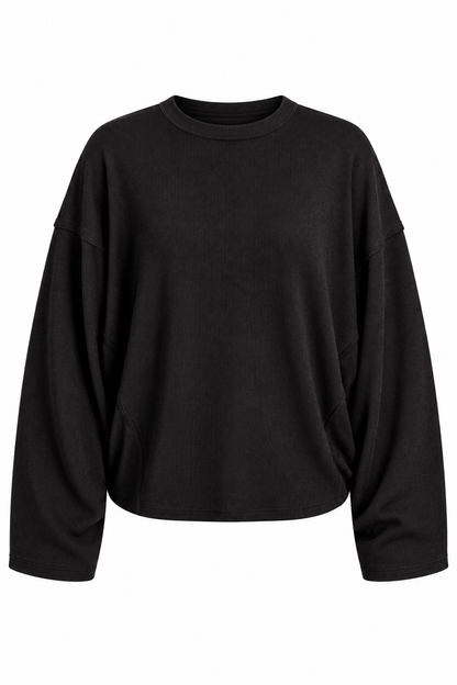 Living In This Relaxed Knit Top