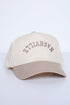 Beige Nashville Embroidered Hat