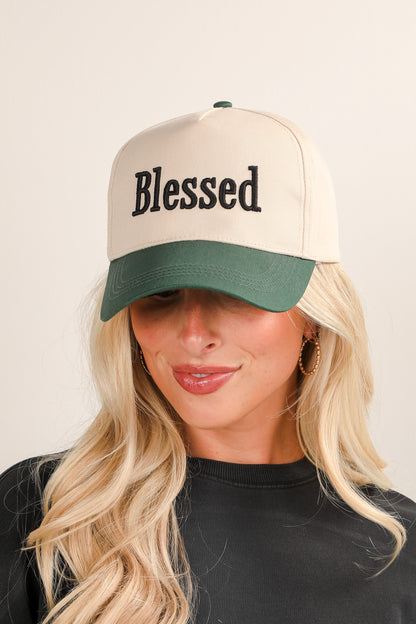 Blessed Embroidered Hat