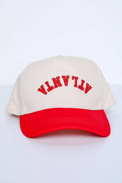 Atlanta Embroidered Color Block Hat