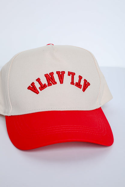 Atlanta Embroidered Color Block Hat