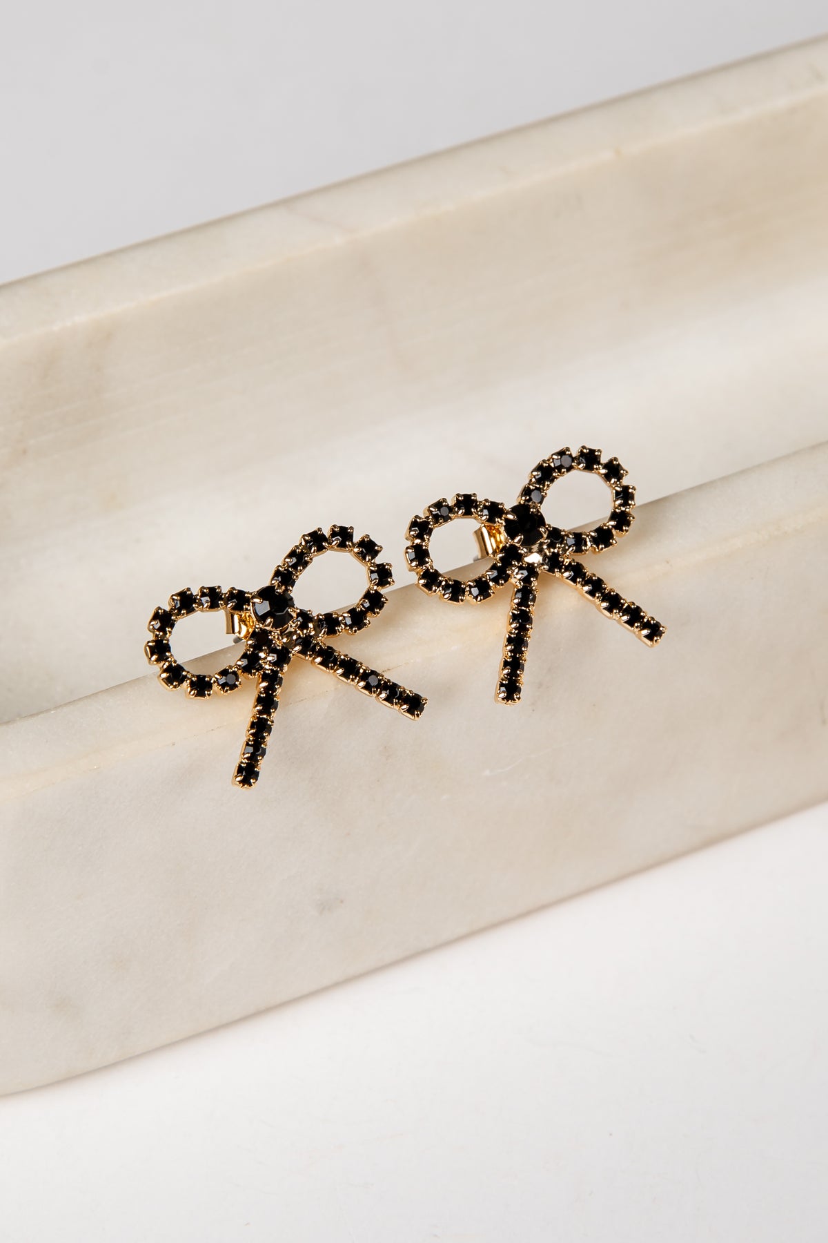 bow earrings