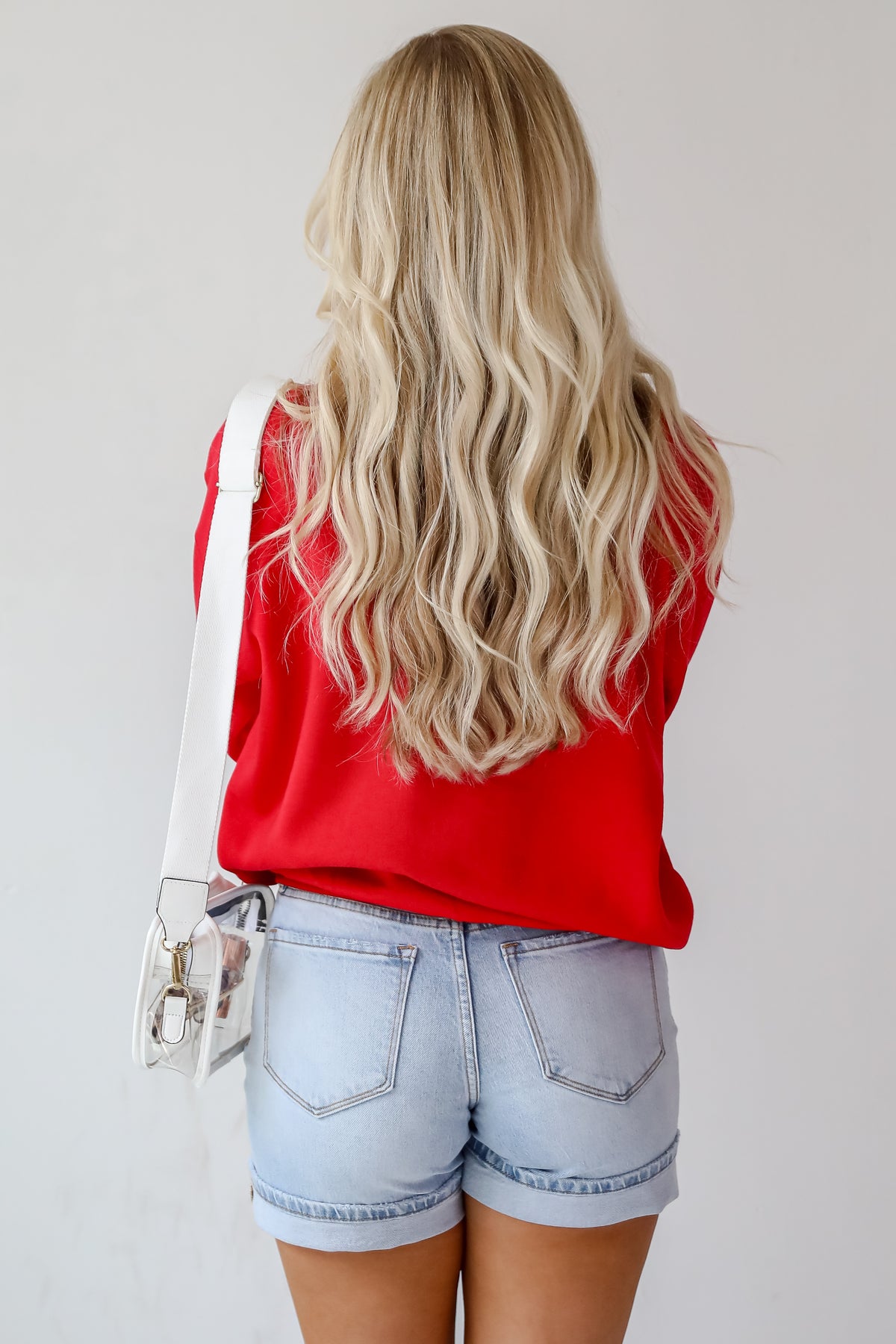Chop Chop Script Embroidered Sweatshirt