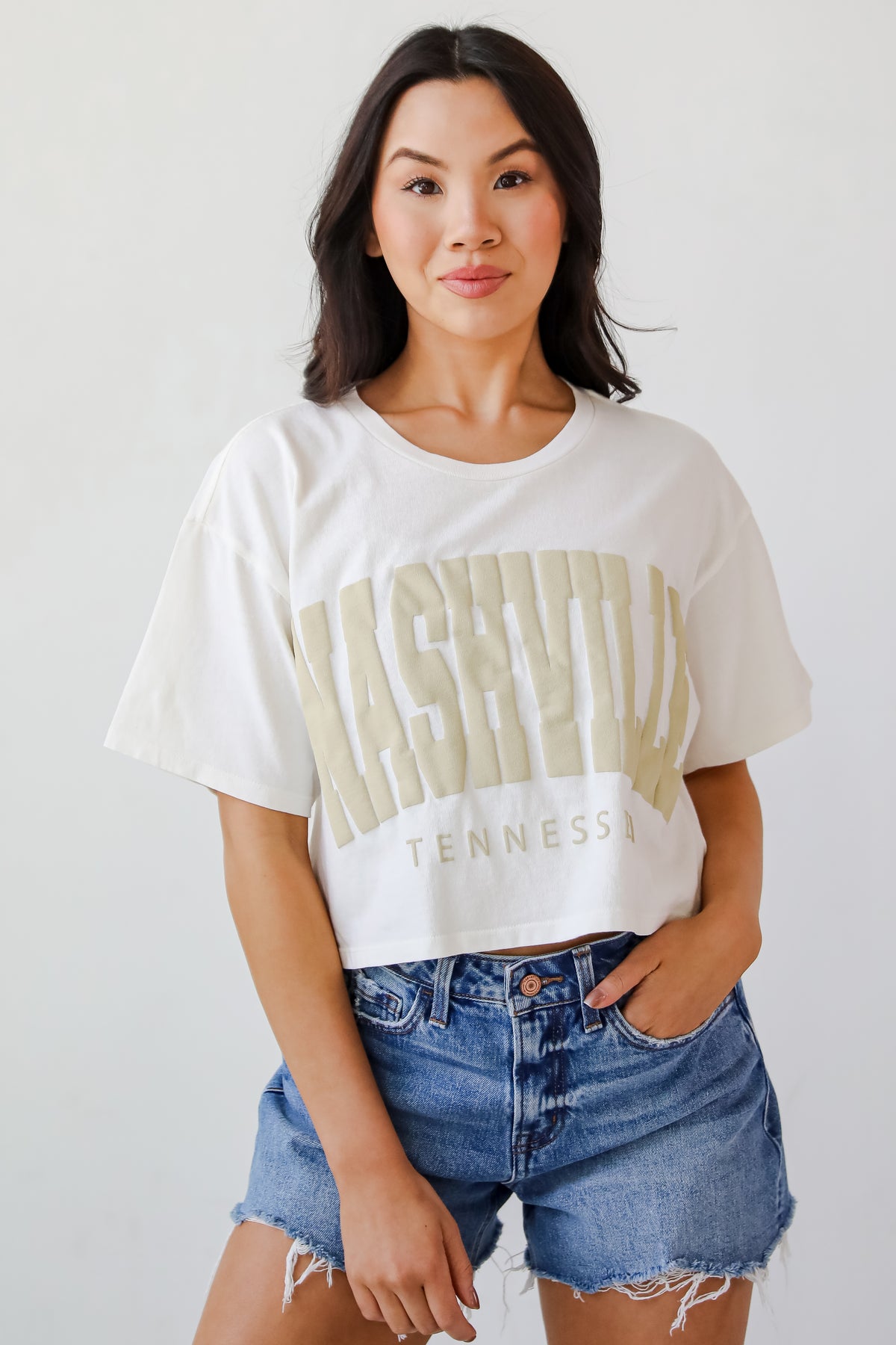 Nashville Tennessee Cropped Tee