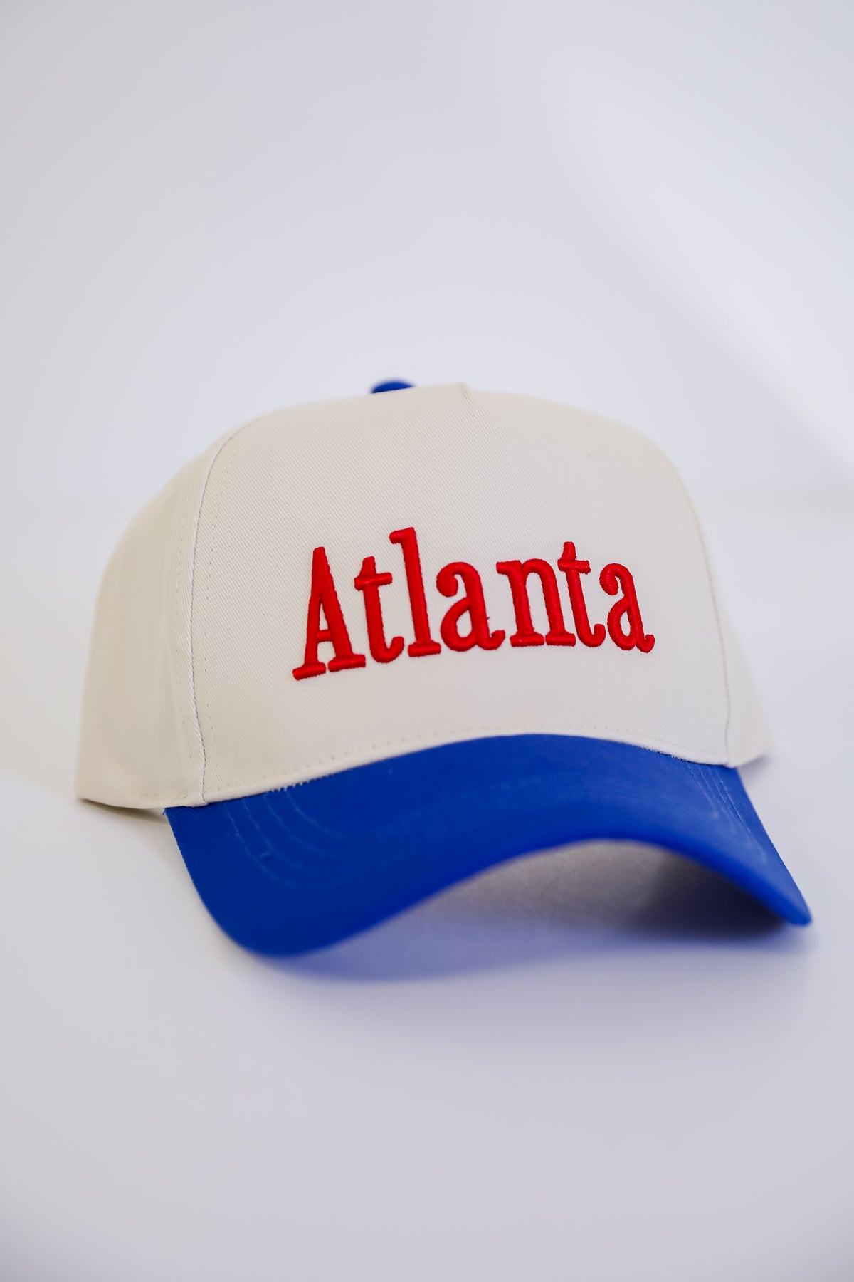 Atlanta Color Block Embroidered Hat