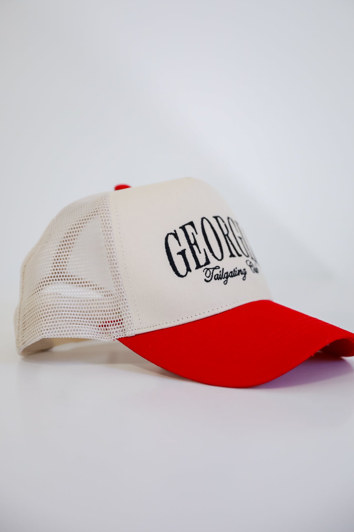 Red/Black Georgia Tailgating Club Trucker Hat