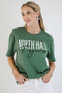 Green North Hall Trojans Tee