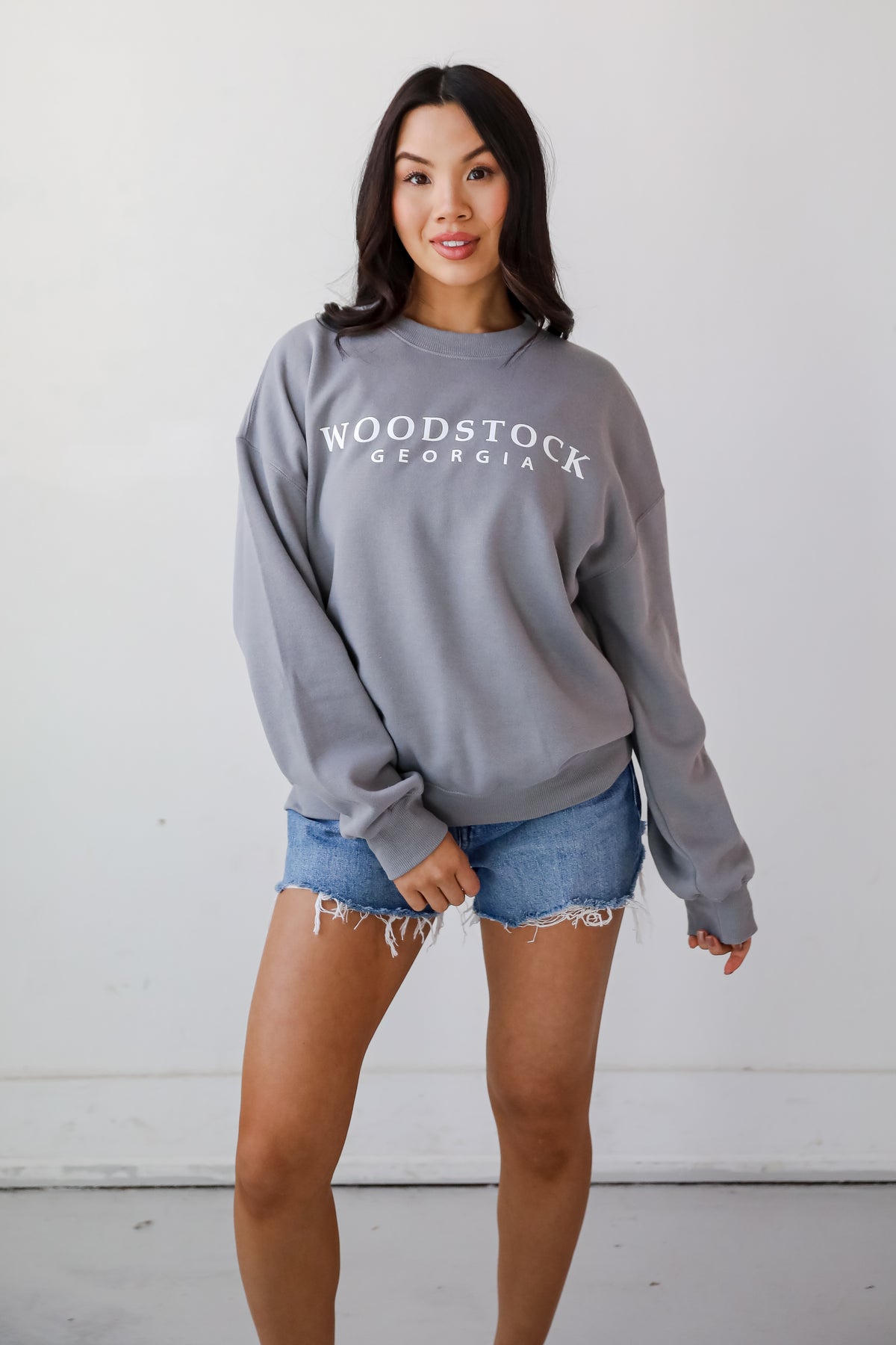 Grey Woodstock Georgia Sweatshirt