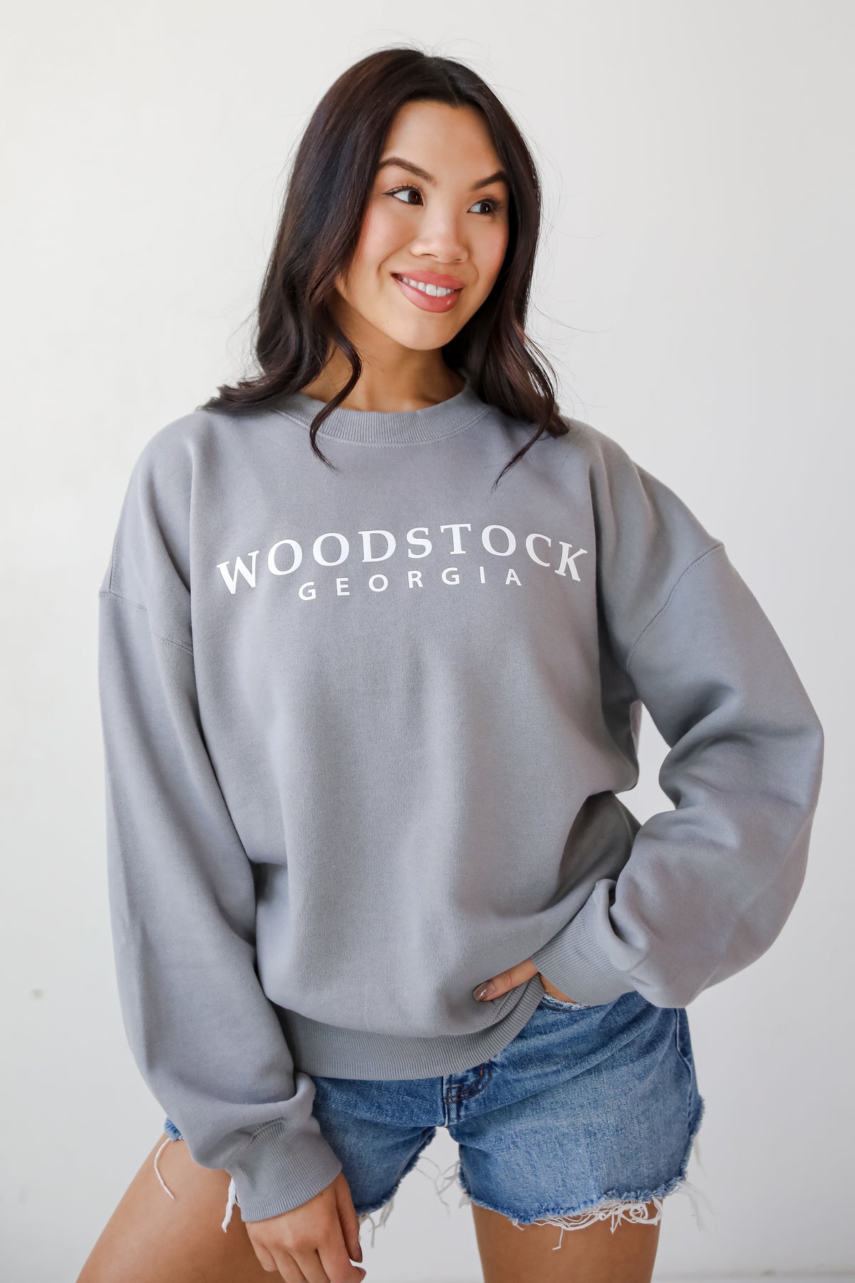 Grey Woodstock Georgia Sweatshirt