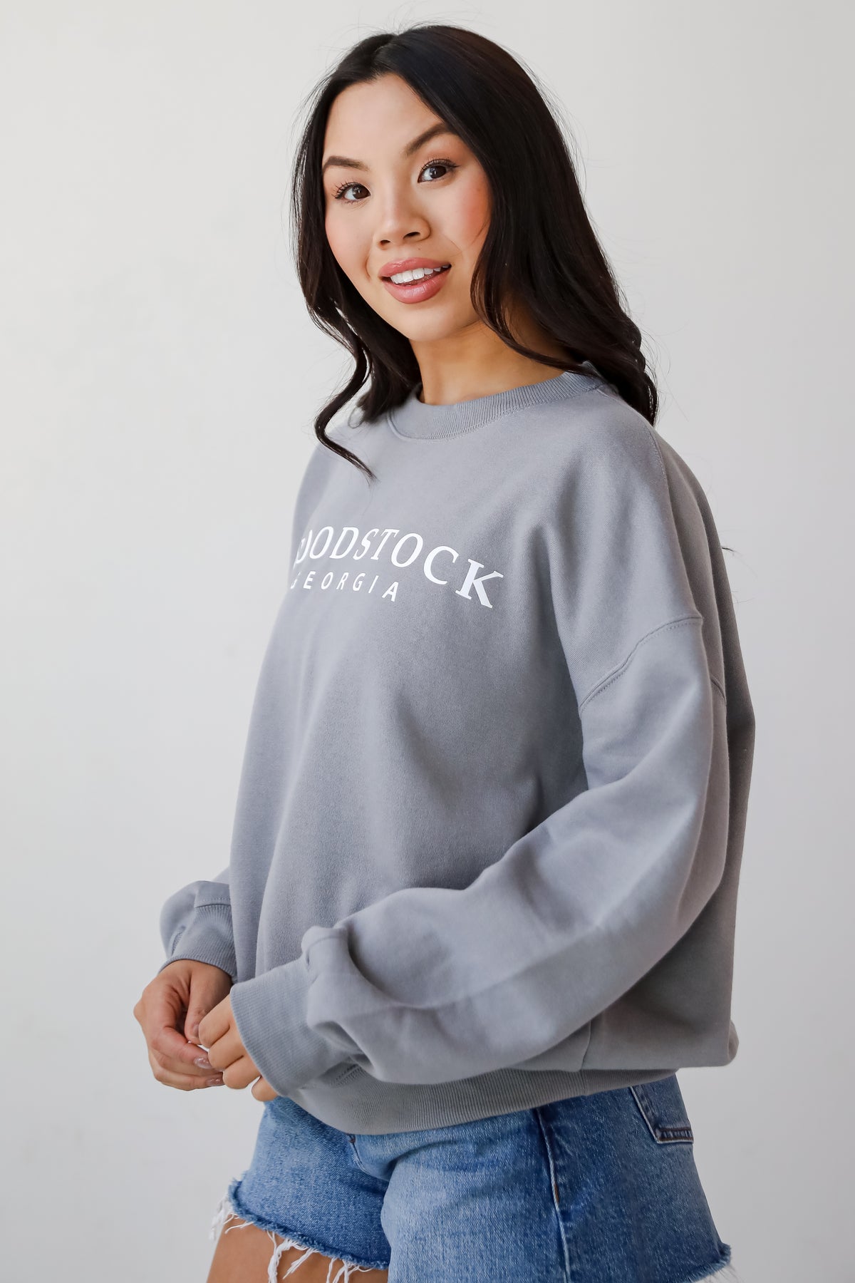 Grey Woodstock Georgia Sweatshirt