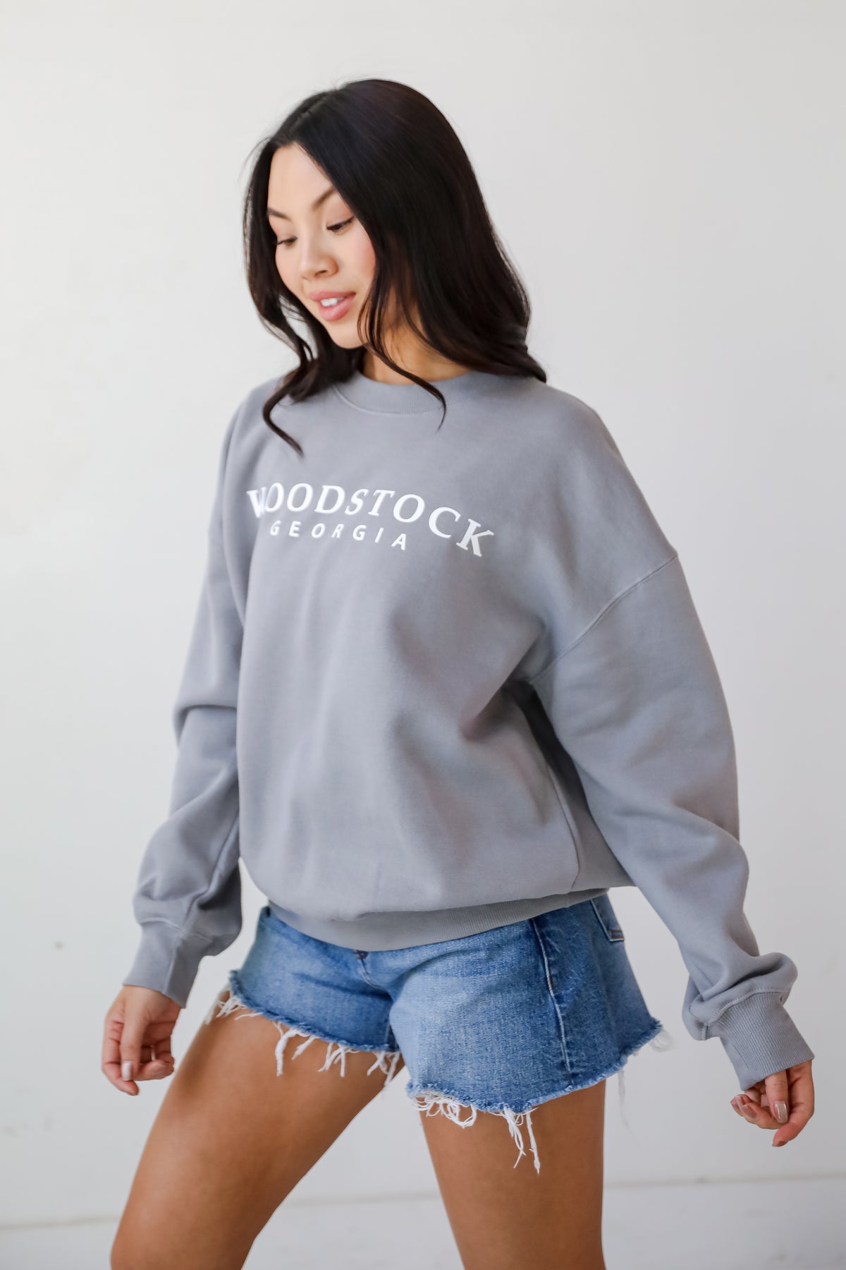 Grey Woodstock Georgia Sweatshirt