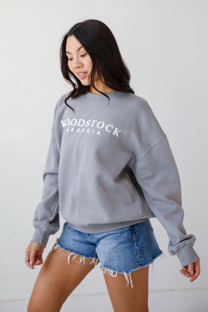 Grey Woodstock Georgia Sweatshirt