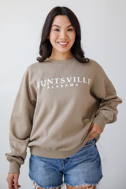 Tan Huntsville Alabama Sweatshirt