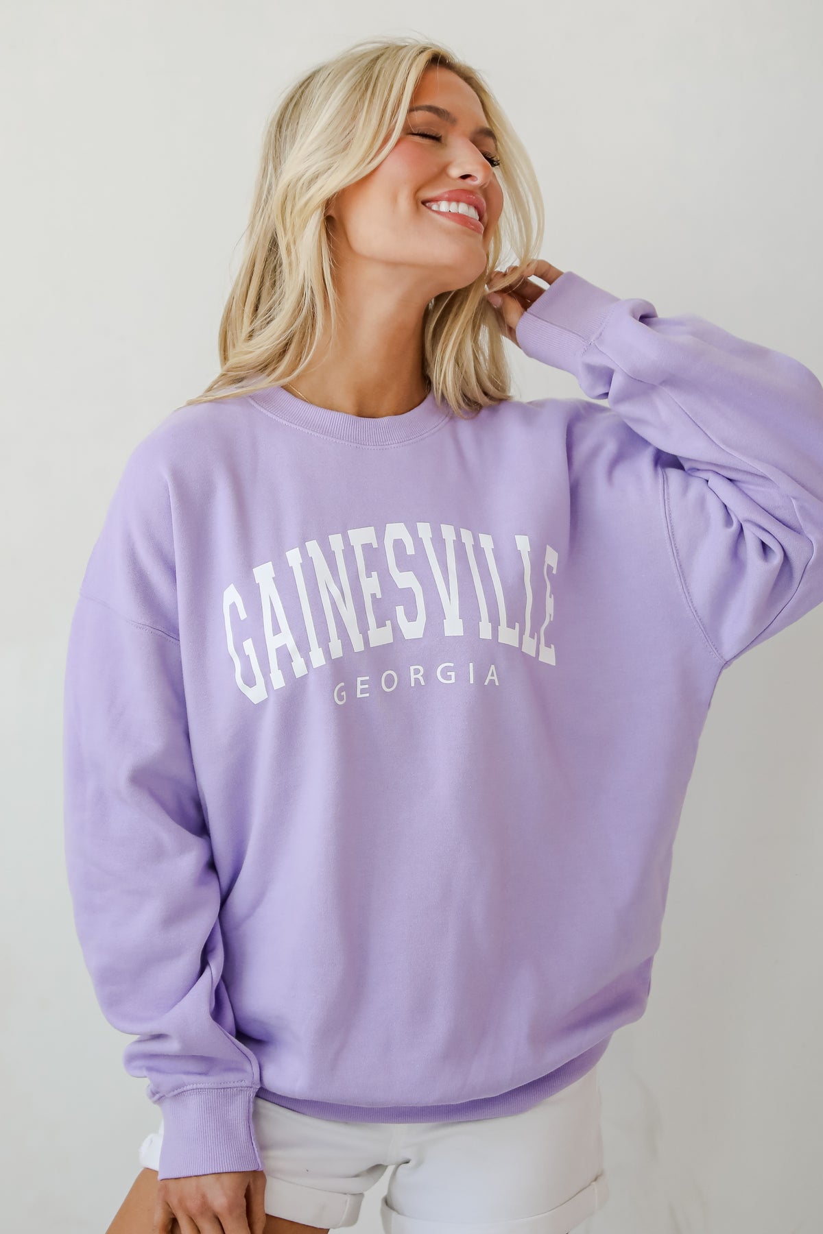 Lavender Gainesville Georgia Sweatshirt