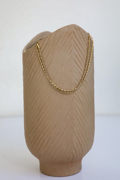 Annie Gold Layered Chain Anklet