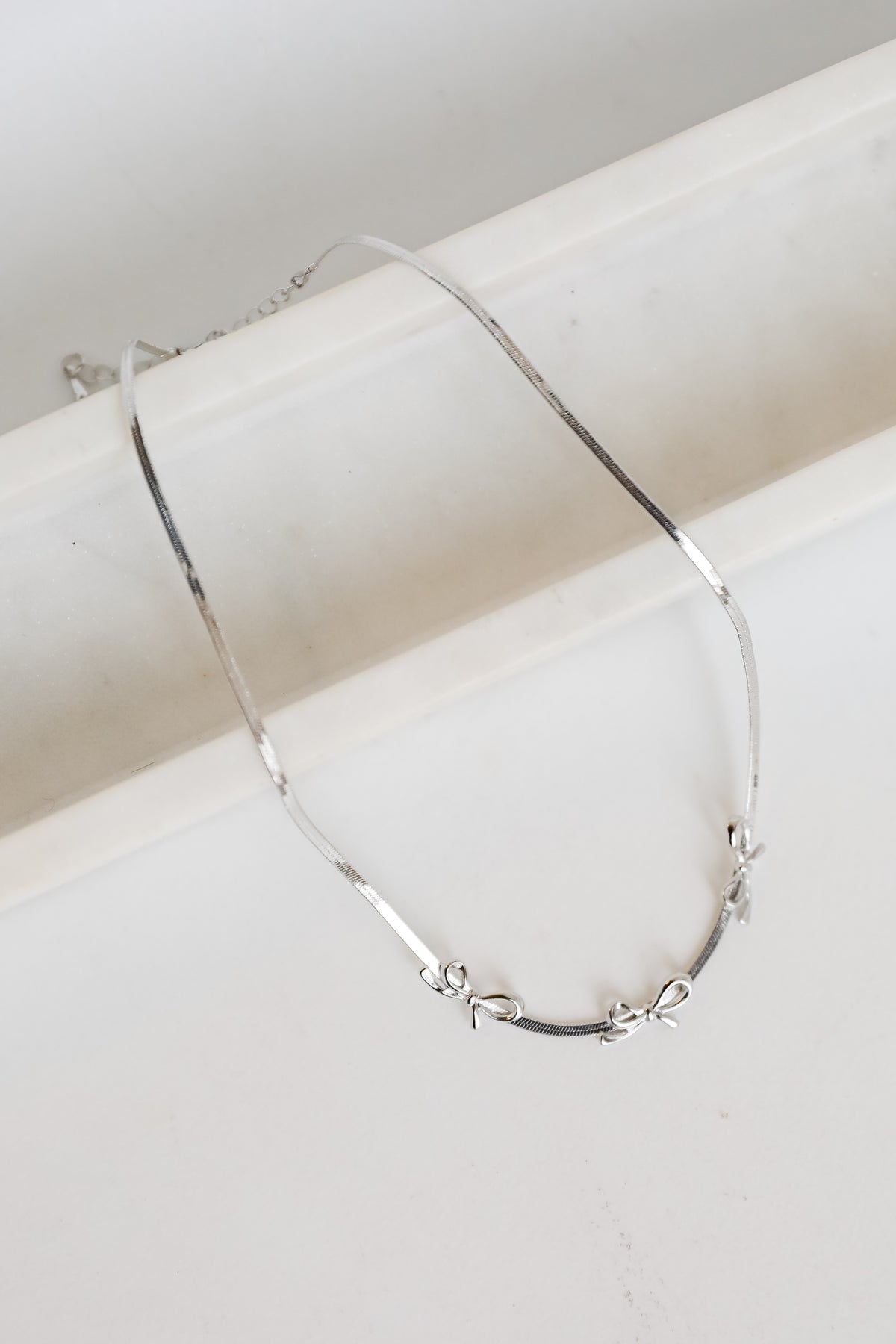 Maddy Bow Charm Necklace
