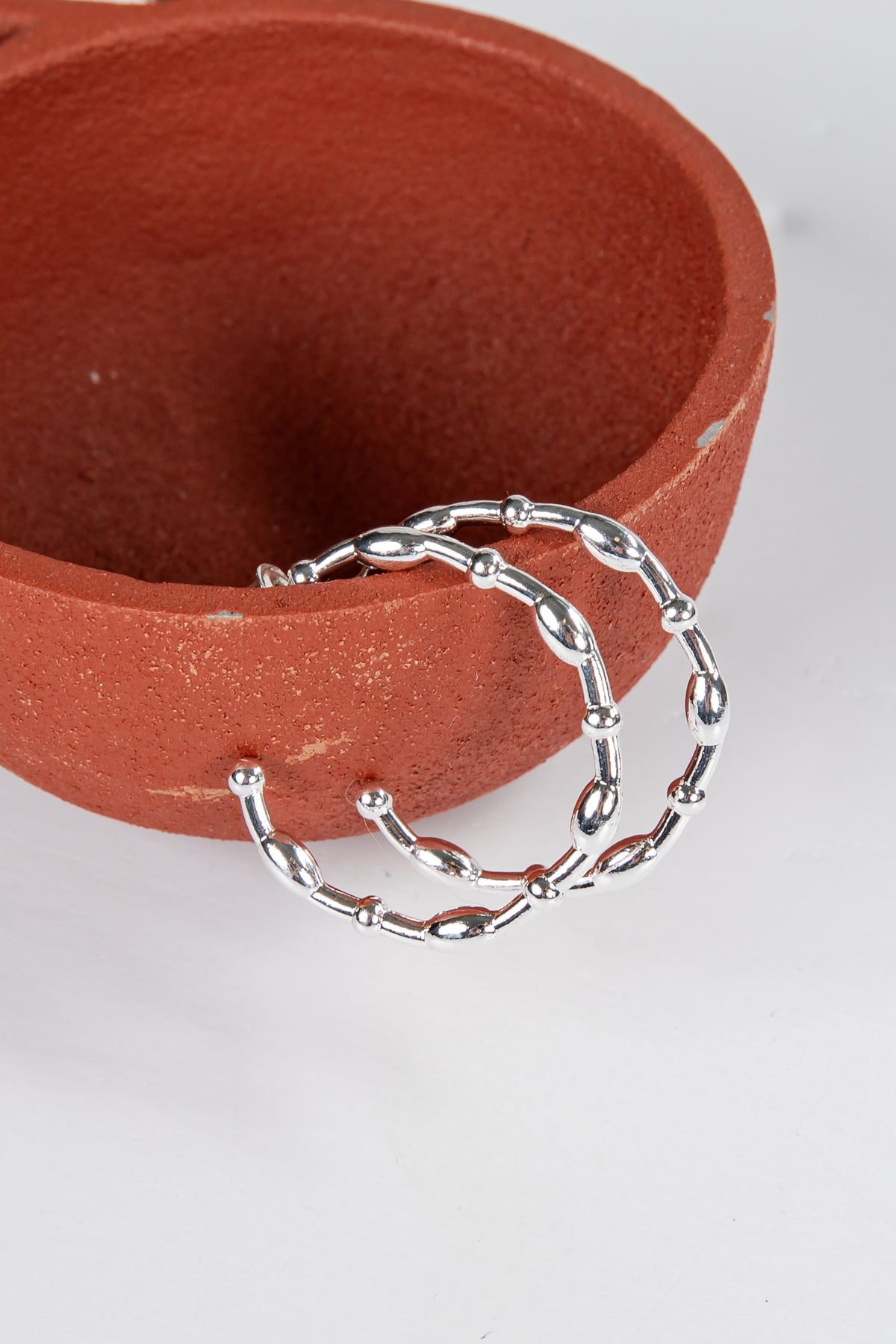 silver hoops