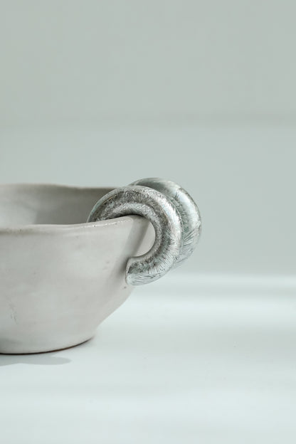 Alexa Metallic Hoop Earrings