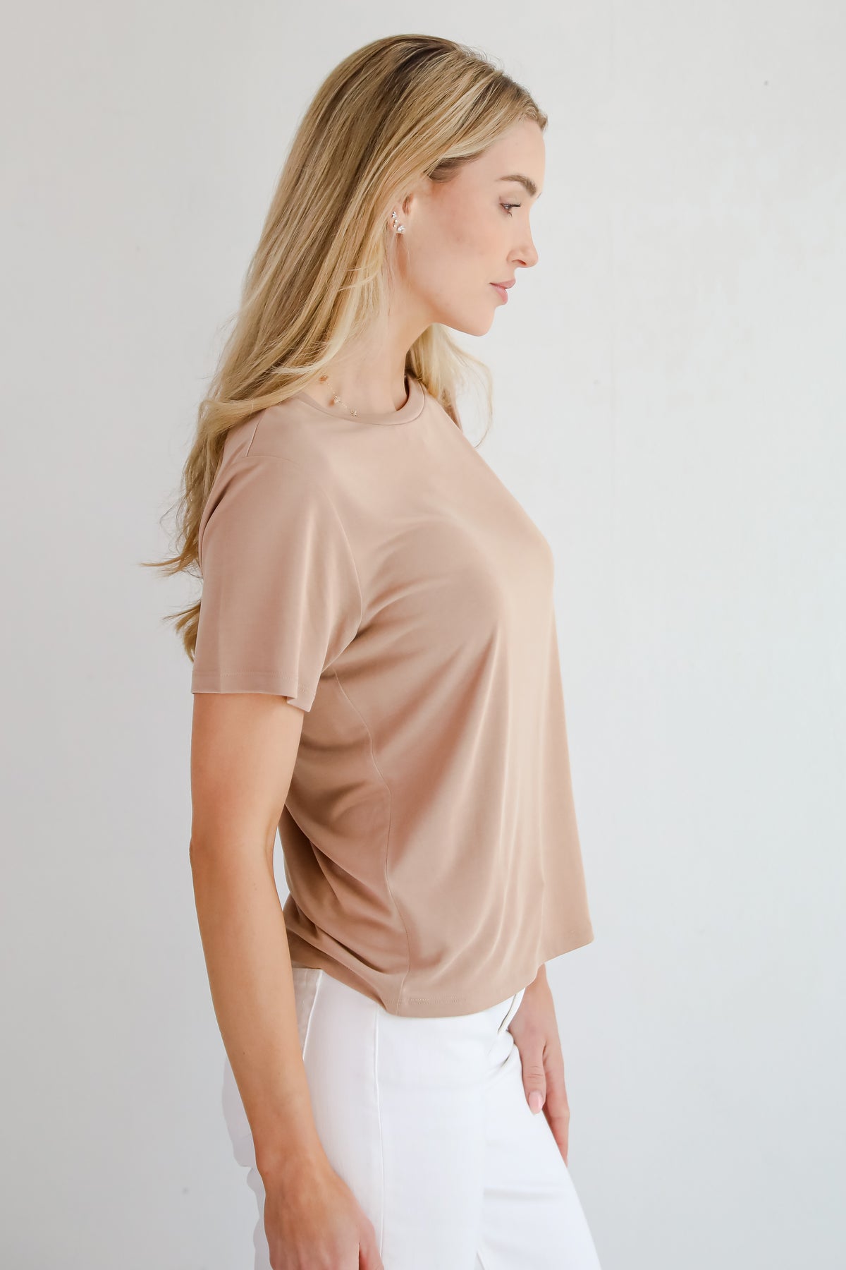 Casey Taupe Everyday Tee